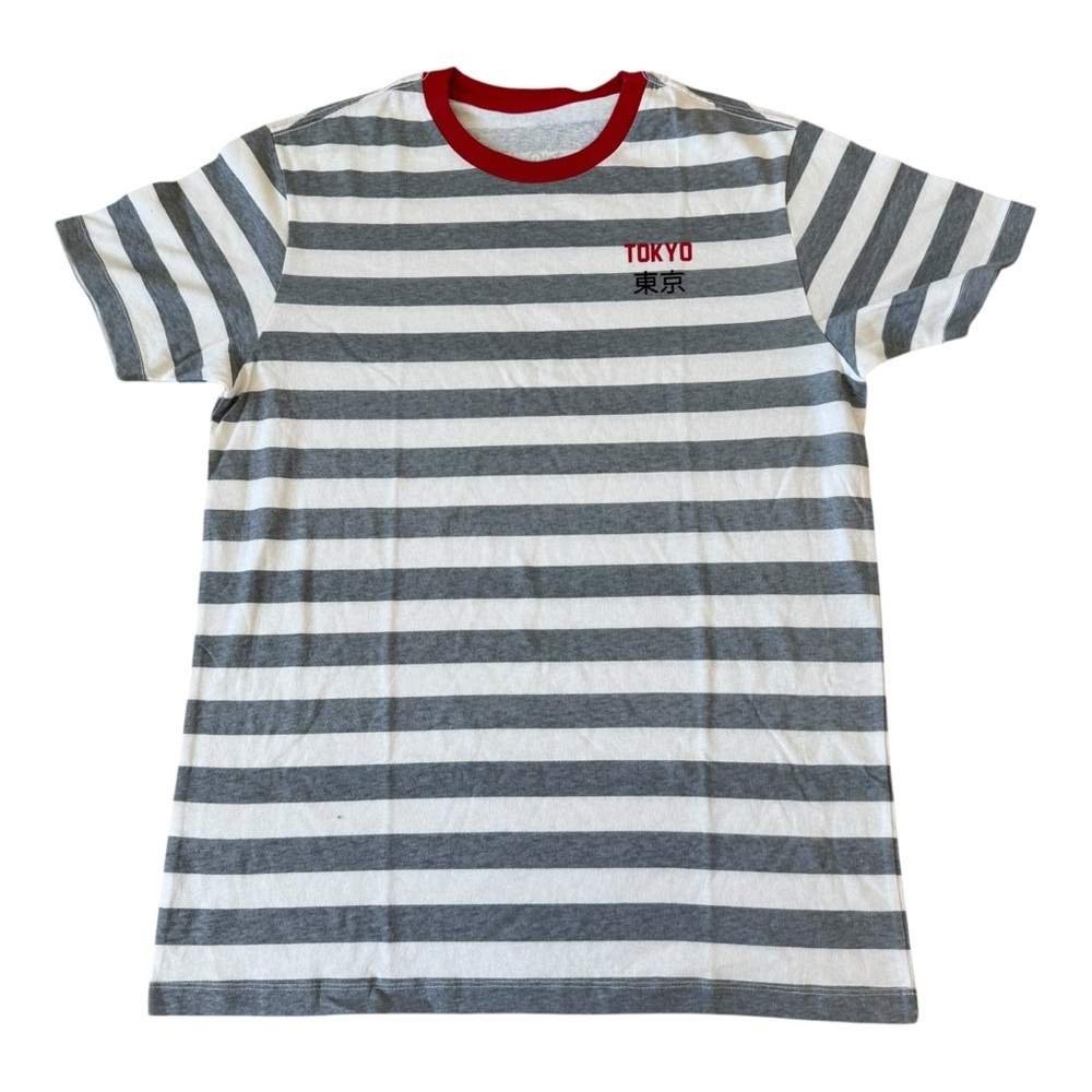 NWT Urban Outfitters Neon Riot Tokyo Stripe Tee